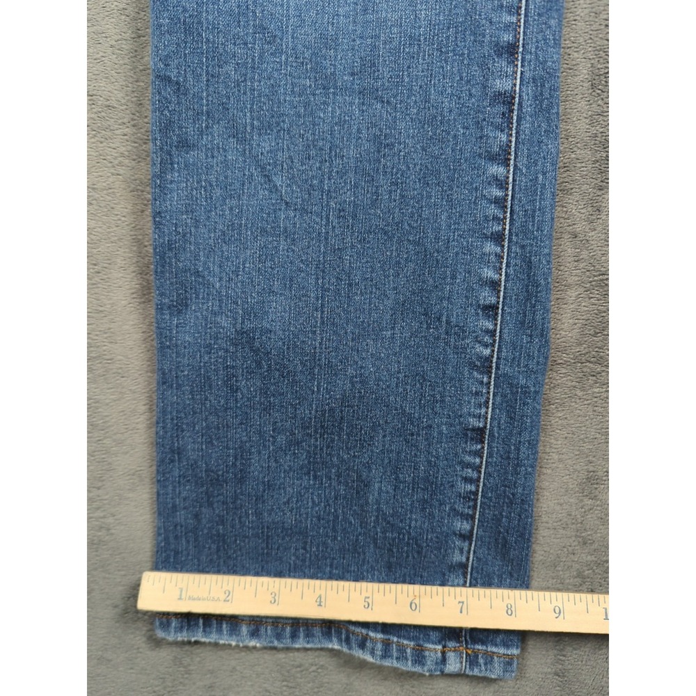 Lucky Brand Jeans Dungaree's Pueblo Bonito Red Label Blue Women 32 (32x31) - Picture 6 of 10